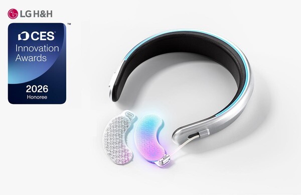 LG생활건강, 웨어러블 뷰티 디바이스로 CES 2026 혁신상 수상 (출처: LG생활건강) / 2025.11.26