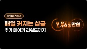 빗썸, 제13회 빗썸 거래왕 개최…"상금 한도 없는 거래 대전"