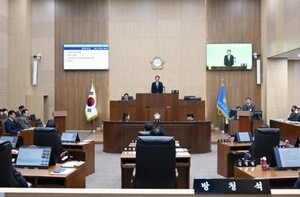 울주군의회 2025년도 마지막 회기 개회